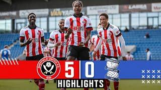 Sheffield United U23s 5-0 Birmingham City U23s | PDL North Highlights, Jebbison, Brooks, Boyes Goals