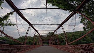 Hiking & Exploring Lover's Leap State Park 1895 Berlin Iron Bridge + Factory  House & Castle Ruins