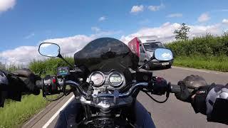 SUZUKI BANDIT 1250 SA RIDE TO IRONBRIDGE AND MONTFORD BRIDGE PART 2