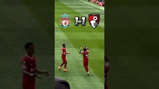 DIAZ’S TECHNICAL EQUALISER -  Liverpool 3-1 Bournemouth