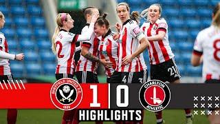 Sheffield United Women 1 - 0 Charlton Athletic | FA Women's Championship Highlights