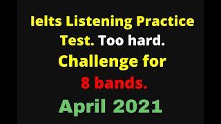 Too hard Ielts listening practice test 2021  | IELTS baba | latest Ielts listening practice test