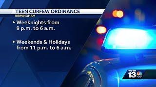 Did you know that Birmingham has a curfew?