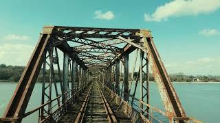 junking - red iron bridge