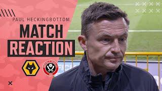 Paul Heckingbottom | Match Reaction Interview | Wolves 1-0 Sheffield United