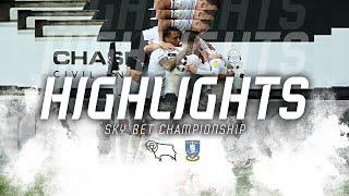 MATCH HIGHLIGHTS | Derby County v Sheffield Wednesday