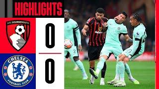 Bournemouth vs Chelsea 0-0 Highlights | Premier League 2023/2024