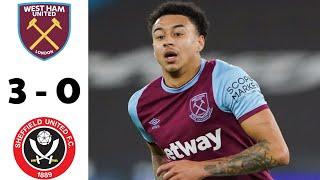 West Ham United vs Sheffield United 3-0 - Highlights | Premier league 20/21