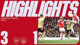 HIGHLIGHTS | Arsenal vs Burnley (3-1) | Premier League | Trossard, Saliba, Zinchenko