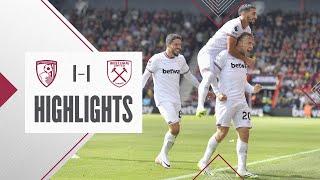 Bournemouth 1-1 West Ham | Hard-Fought Opener Ends All Square | Premier League Highlights