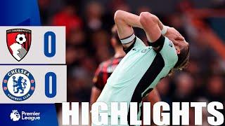 Bournemouth vs Chelsea 0-0 Extended Highlights | Premier League 2023/24