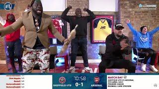 Gabriel Martinelli Goal Reaction | Sheffield 0-2 Arsenal