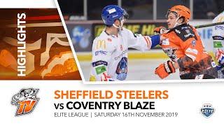 Sheffield Steelers v Coventry Blaze - EIHL - 16th November 2019