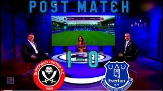 Everton vs Sheffield United 0-1 post match analysis