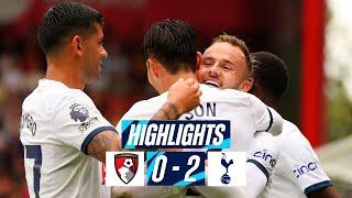 Bournemouth vs Tottenham 0-2 | All Goals & Extended Highlights | Premier League 2023