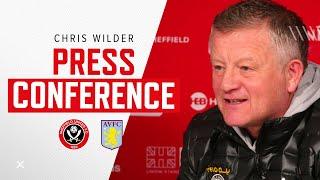 Chris Wilder | Sheffield United v Aston Villa | Pre-match press conference