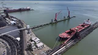 Massive Coal Piles: The Newport News Coal Piers