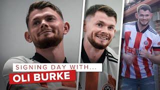 Behind the scenes | Oliver Burke signs for Sheffield United