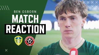 Ben Osborn | Match Reaction Interview | Leeds United 2-1 Sheffield United