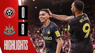 Sheffield United 0-8 Newcastle United | Premier League Highlights