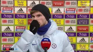 Timo Werner Post Match Interview vs Sheffield United | Chelsea 2 - 1 Sheffield United