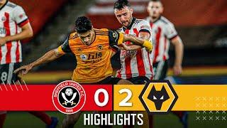 Sheffield United 0-2 Wolves | Premier League Highlights | Jimenez and Saiss down Blades