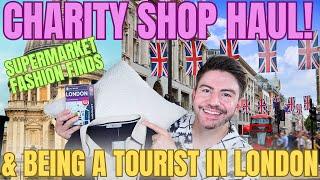 Charity Shop Haul & Being a Tourist in London! MR CARRINGTON