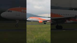 G-EZUP - easyJet A320 touching down at Belfast City from BRS! #airport #plane #aviation #aircraft