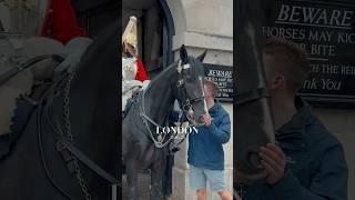 OFF DUTY GUARD VISITS | Horse Guards, Royal guard, Kings Guard, Horse, London, 2024