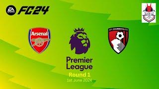 FC24 | EPL R1 | Arsenal vs AFC Bournemouth | GIA Football