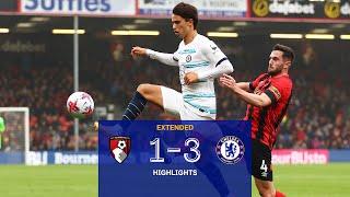 Bournemouth 1-3 Chelsea | Highlights - EXTENDED | Premier League 22/23