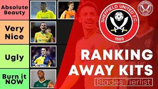 RANKING BLADES AWAY KITS FROM BEST TO WORST | Sheffield United Tierlist