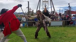 Caption Jack and his Pirates. Southport Pleasureland. Filmed 27th May 2024.