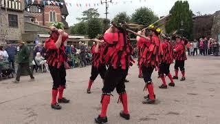 The Ironmen dance "Jackie Robinson" 30th September 2023 -  Morris dancers in Ludlow