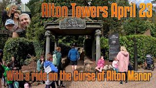 Alton Towers - A trip to ride the Curse & Smiler Takeover - April 2023