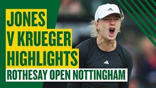 IMPRESSIVE Win for Jones! | Highlights - Francesca Jones v Ashlyn Krueger | Rothesay Open Nottingham