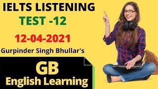 IELTS LISTENING PRACTICE 2020 WITH ANSWERS | 12-04-2021