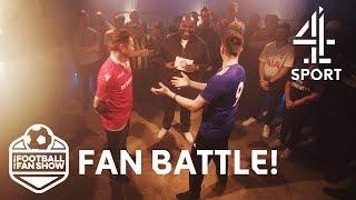 Leicester vs Nottingham Forest! HILARIOUS Fan Battle | The Real Football Fan Show