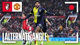 Unique angle as the Cherries smash Manchester United ????  | Alt Angle