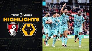 Bournemouth vs Wolves 1-2 - Highlights | Premier League 23/24