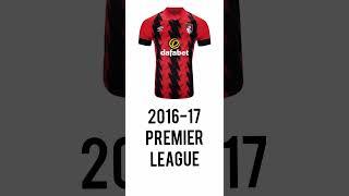 Top 10 AFC Bournemouth Home Kits Since The Year 2000 !