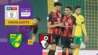 Norwich City v Bournemouth | EFL Championship 20/21 Match Highlights