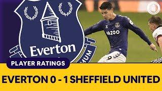 Everton 0-1 Sheffield United | Player Ratings