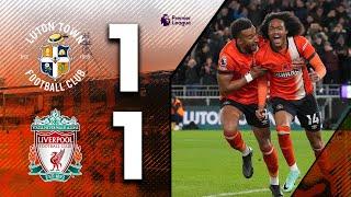 Luton 1-1 Liverpool | A huge home point ???? | Premier League Highlights