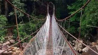 vip rod to patharkhmah to meghalaya iron bridge..!!