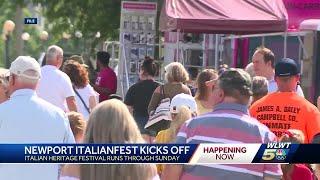 Newport Italianfest kicks off Thursday at Riverfront, runs through Sunday