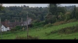 Hedge Fire, Ironbridge, Telford 4/10/23