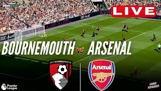 Bournemouth vs Arsenal 0-4 | Premier League 2023-2024 | Full Match Highlights | Pes21 Gameplay