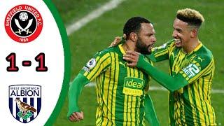 SHEFFIELD UNITED VS WEST BROMWICH ALBION, 2 - 1/ ALL GOALS AND EXTENDED HIGHLIGHTS/ PREMIER LEAGUE