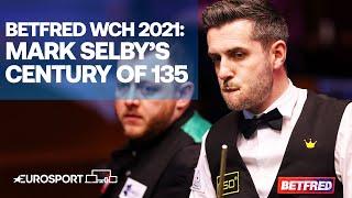 Selby's 135 break against Allen | Snooker World Championship Sheffield 2021 | Eurosport